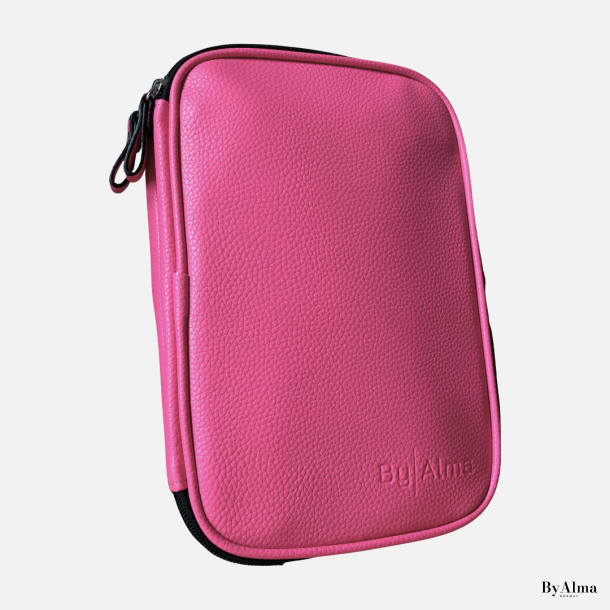 A&E Strikkepinnemappe Sett/Funky Rosa
