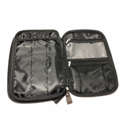 Alma Strikkepinnemappe Nylon/Sort