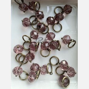 Rosa Diamant Maskemarkr/Bronse