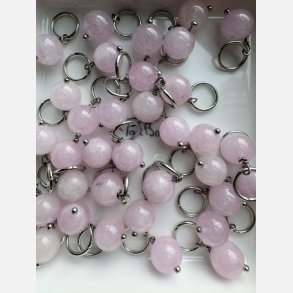 Rosa Perle Maskemarkr Slv