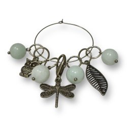 Maskemarkrsett Grnn/ Antikk messing