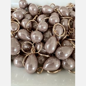 Brun Drpeformet Maskemarkr 